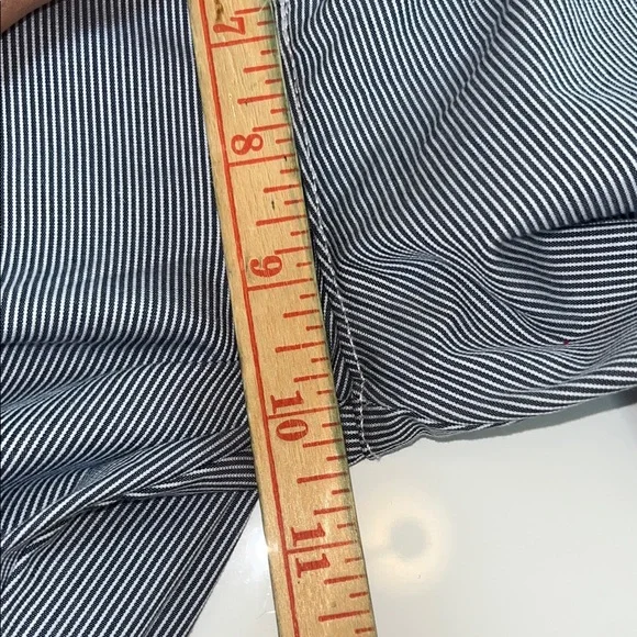 #188 Women’s capri Blue Striped Pants Tommy Hilfiger NWT - Picture 9 of 11